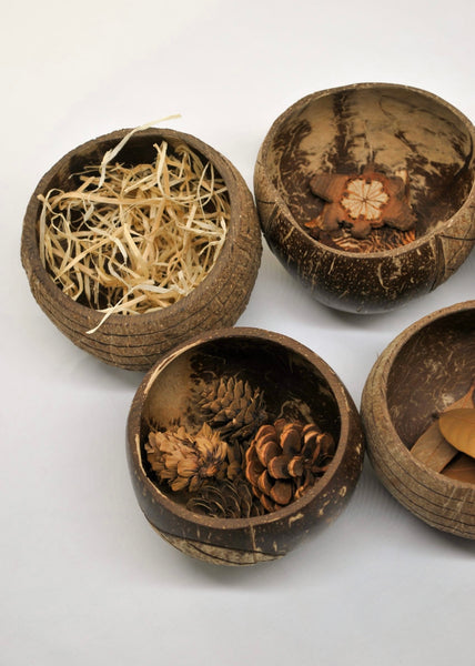 Patterned Coconut Rice Bowls set of 6