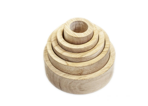 Natural Stacking Bowls