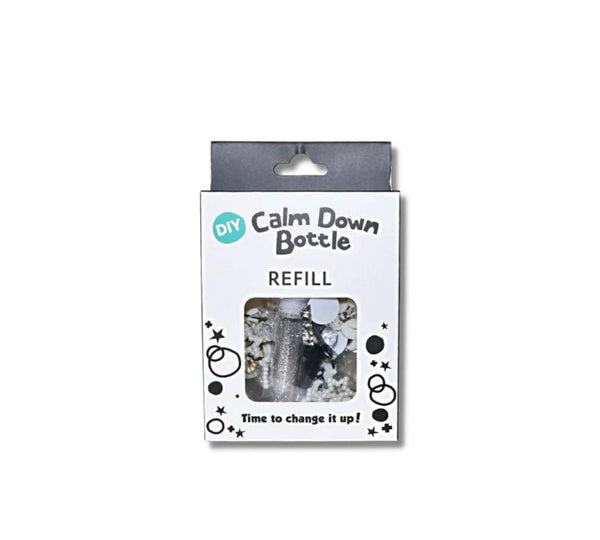 DIY calm down bottle refill- Glow in the dark