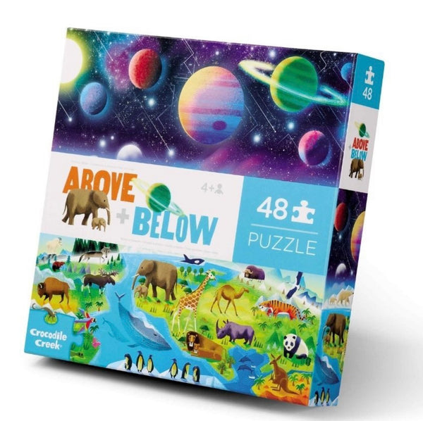 Above & below- Earth &space 48pc puzzle