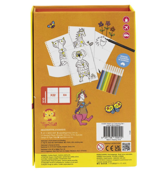 Mash-up Colouring Set - Animal Mix Up