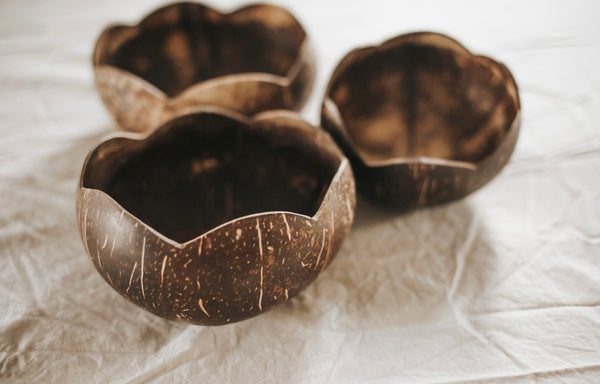 Coco Flower bowls set of 3