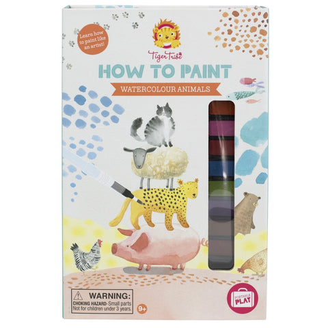 How to Paint - Watercolour - Animals