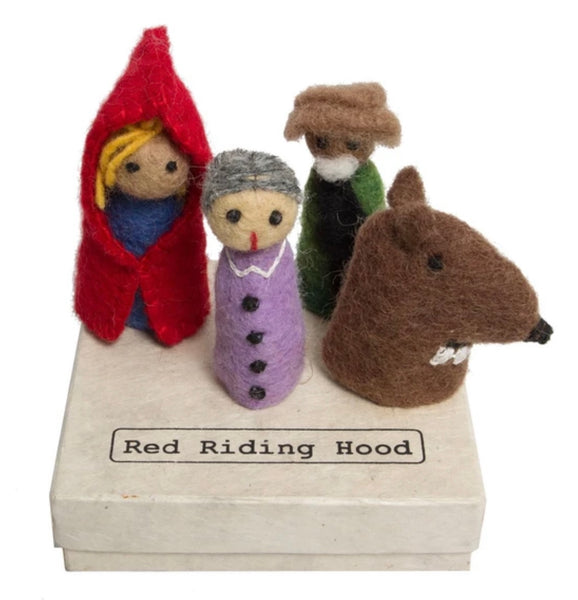 Red Riding Hood- Finger Puppets