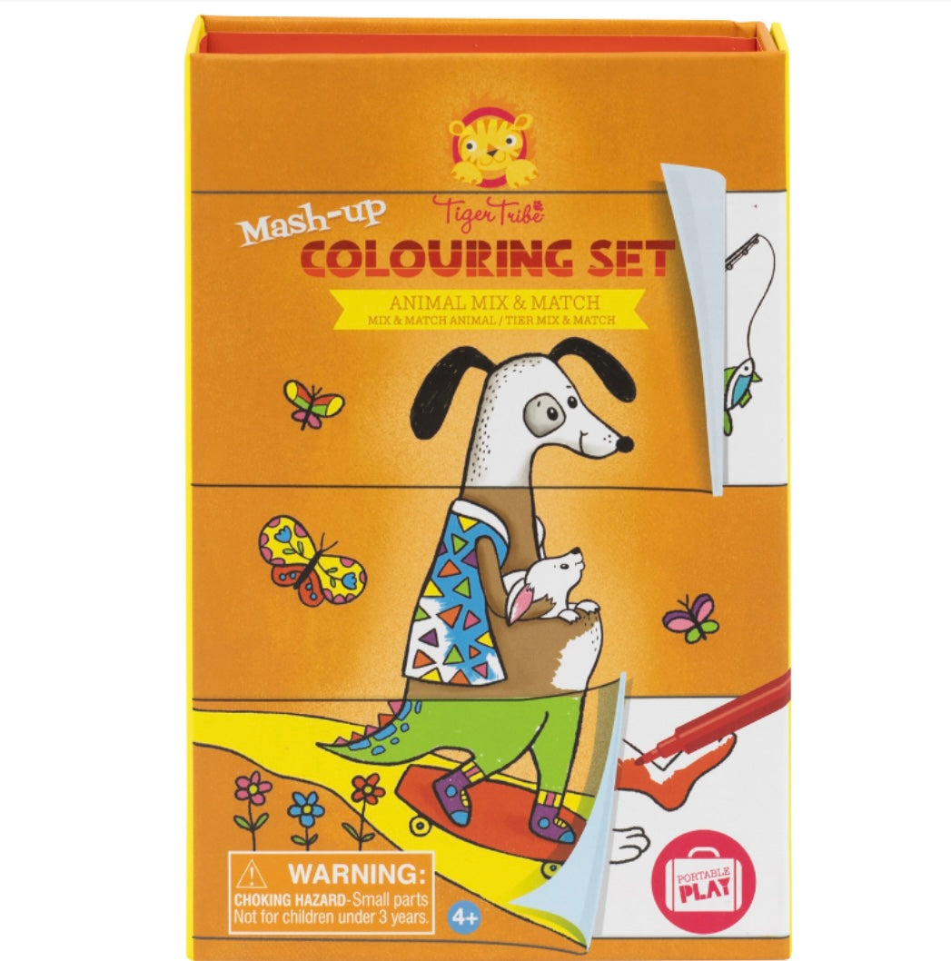 Mash-up Colouring Set - Animal Mix Up