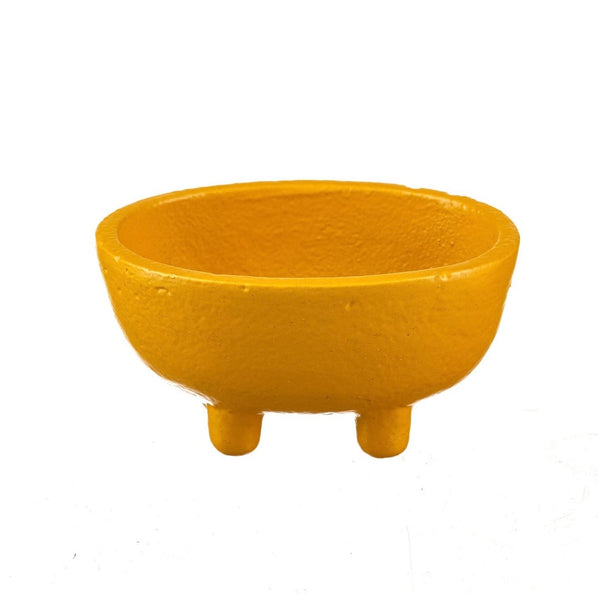 Open oval cauldron- Yellow