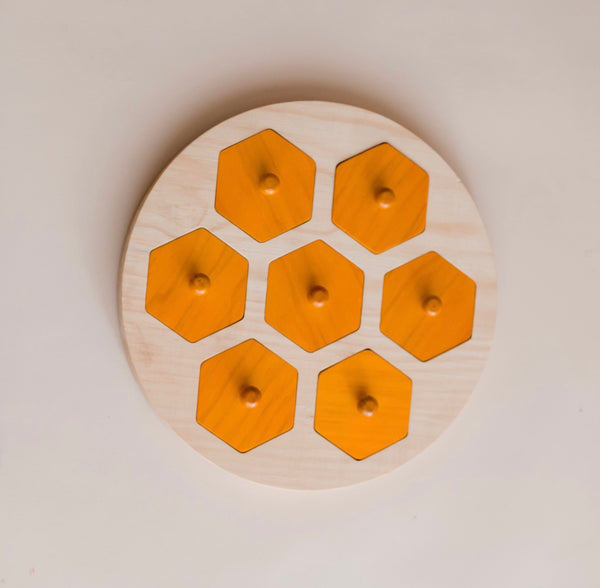 Bee hive puzzle