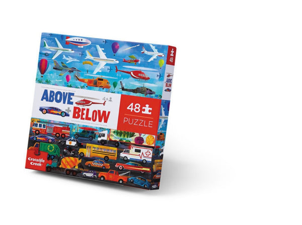 Above & below- Things that go 48pc puzzle